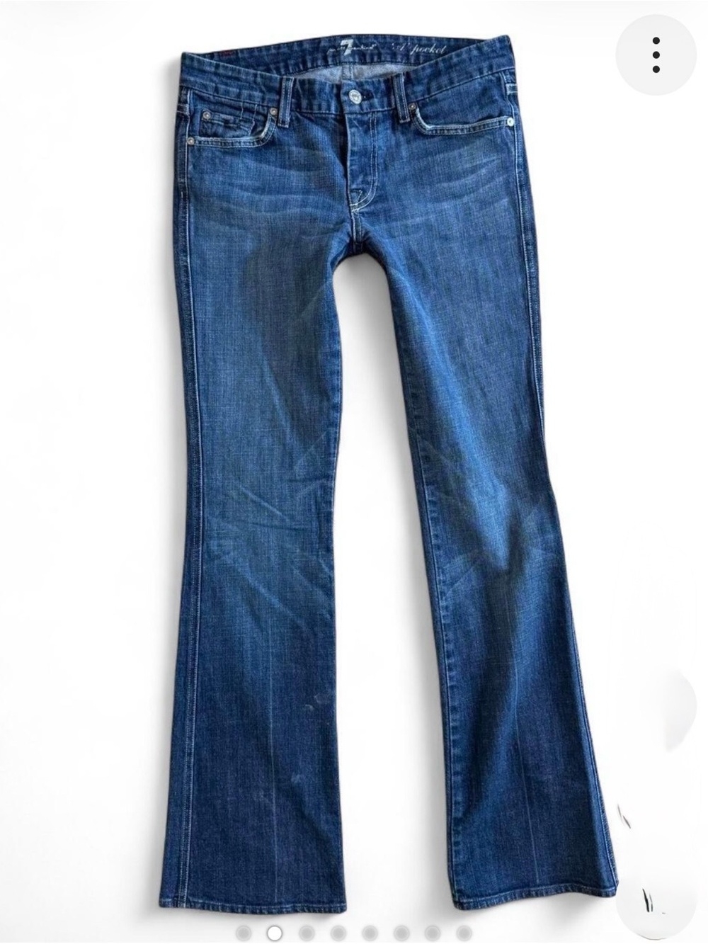 7 For All Mankind Bootcut Jeans Y2K